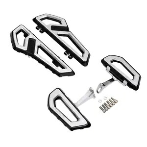 運転席&助手席フロアボード フットボード ハーレーエレクトラグライド 1993-2024に適合 Driver & Passenger Floorboards Footboards Fit For Harley Electra Glide 1993-2024 【並行輸入品】