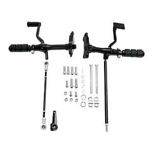 フォワードコントロールフットペグレバーリンケージキットハーレースポーツスター1991-2003に適合 Forward Controls Foot Pegs Lever Linkages Kit Fit For Harley Sportster 1991-2003 【並行輸入品】