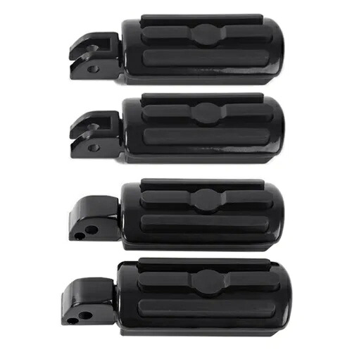 フロントリアドライバー助手席フットペグハーレースポーツグライドソフテイル18-2024に適合 Front Rear Driver Passenger Foot Pegs Fit For Harley Sport Glide Softail 18-2024 【並行輸入品】