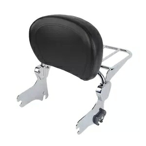 取り外し可能なバックレスト シーシーバー 荷物ラック付き ハーレーツーリング 1994-2008 に適合 Detachables Backrest Sissy Bar W/ Luggage Rack Fit For Harley Touring 1994-2008 【並行輸入品】