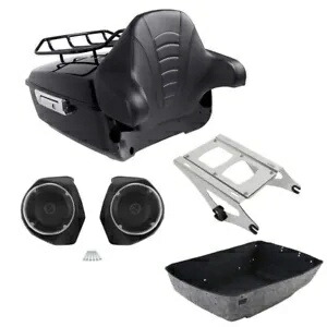 キングパック トランクラック バックレストスピーカー ハーレーツアーパックツーリング 2014-2024 に適合 King Pack Trunk Rack Backrest Speakers Fit For Harley Tour Pak Touring 2014-2024 【並行輸入品】 83,490円