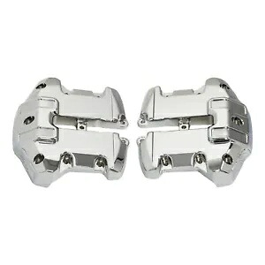 アッパーロッカーボックスカバー ハーレーツーリングエレクトラロードグライド 2017-23 クロームに適合 Upper Rocker Box Covers Fit For Harley Touring Electra Road Glide 2017-23 Chrome 【並行輸入品】 54,120円