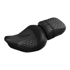 ブラックの運転席と助手席は、インディアン チーフテン ダークホース 2014-23 に適合します。 Black Driver & Passenger Seat Fit For Indian Chief Chieftain Dark Horse 2014-23 【並行輸入品】