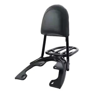 ブラック シーシーバー バックレスト ベースプレート付き ハーレー V-ロッド ナイトロッド 2007-2011 に適合 Black Sissy Bar Backrest w/ Baseplate Fit For Harley V-Rod Night Rod 2007-2011 【並行輸入品】
