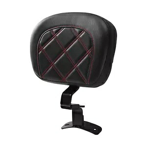 ドライバー ライダー バックレスト ハーレー ツーリング エレクトラ ロード グライド 2009-2023 ブラックに適合 Driver Rider Backrest Fit For Harley Touring Electra Road Glide 2009-2023 Black 【並行輸入品】