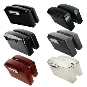 ハードサドルバッグサドルバッグハーレーエレクトラロードストリートグライド 1994-2013 に適合 Hard Saddlebags Saddle Bag Fit For Harley Electra Road Street Glide 1994-2013 【並行輸入品】