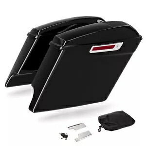 5インチ ストレッチサドルバッグ 6インチ x 9インチ スピーカーカットアウト ハーレーツーリング2014-2024に適合 5“ Stretched Saddlebags 6\