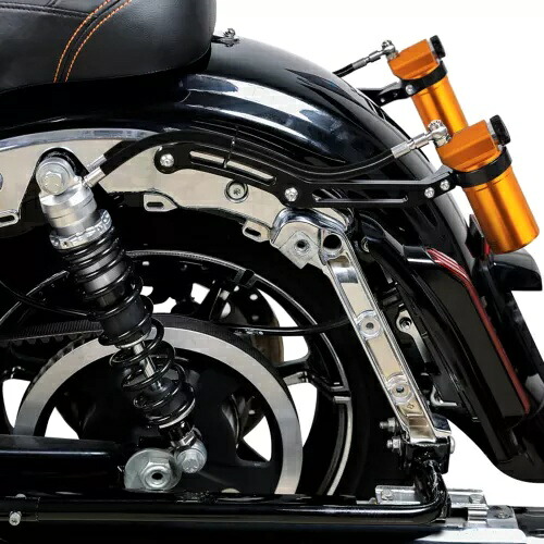 リモートリザーバーリアサスペンションショックハーレーロードエレクトラグライド 14-24 に適合 Remote Reservoir Rear Suspension Shocks Fit For Harley Road Electra Glide 14-24 【並行輸入品】