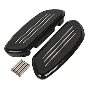 乗客用フロアボード フットボード ハーレー エレクトラ ストリート ロード グライド 1986-24 に適合 Passenger Floorboards Footboard Fit For Harley Electra Street Road Glide 1986-24 【並行輸入品】