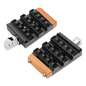 後部乗客フットペグフットレストハーレーツーリングスポーツスターソフテイルダイナに適合 Rear Passenger Foot Pegs Footrest Fit For Harley Touring Sportster Softail Dyna 【並行輸入品】
