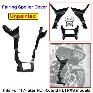 未塗装フロントフェアリングスポイラーカバーハーレー CVO ロードグライド FLTRXSE に適合 Unpainted Front Fairing Spoiler Cover Fit For Harley CVO Road Glide FLTRXSE 【並行輸入品】