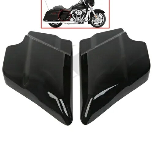 左右サイドカバーパネル ハーレーツーリングロードストリートグライド 09-23 に適合 Left Right Side Cover Panel Fit For Harley Touring Road Street Glide 09-23 【並行輸入品】