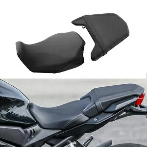 フロント運転席+後部助手席ピリオンシートホンダCB650R 2019-2023に適合 Front Driver Seat + Rear Passenger Pillion Seat Fit For Honda CB650R 2019-2023 【並行輸入品】