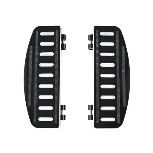 ペア ライダー フットボード インサート ハーレー ツーリング エレクトラ ロード グライド 1986 年以降用 Pair Rider Footboard Inserts For Harley Touring Electra Road Glide 1986-up 【並行輸入品】