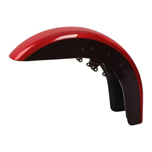 フロントフェンダー ハーレーロードグライド 2014-2023 ウィキッドレッド/ツイストチェリーに適合 Front Fender Fit For Harley Road Glide 2014-2023 Wicked Red/Twisted Cherry 【並行輸入品】