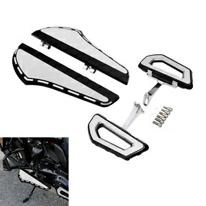 運転席&助手席フットボードフロアボードキット ハーレーロードグライド2000-2023に適合 Driver & Passenger Footboard Floorboard Kits Fit For Harley Road Glide 2000-2023 【並行輸入品】