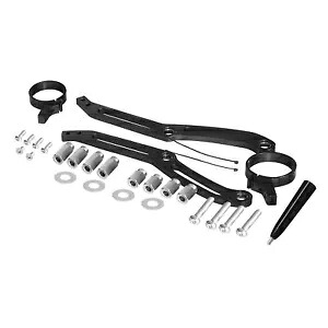 オートバイリモートリザーバーショックブラケットマウントクランプハーレーツーリングに適合 Motorcycle Remote Reservoir Shocks Bracket Mount Clamp Fit For Harley Touring 【並行輸入品】