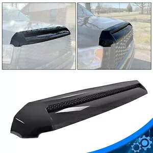 新しいフロントアッパーフードバルジ成形グリルトリムフィットトヨタタンドラ 2014-2021 光沢 New Front Upper Hood Bulge Molding Grille Trim Fit Toyota Tundra 2014-2021 Gloss 【並行輸入品】