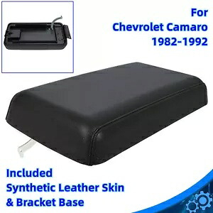 センターコンソールアームレスト蓋カバー&ベースブラケットアセンブリシボレーカマロ82-92用 Center Console Armrest Lid Cover & Base Bracket Assembly For Chevy Camaro 82-92 【並行輸入品】