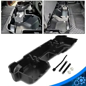 シート下収納ボックス 2019-2023 ダッジラム 1500 クルーキャブ 2020 2021 に適合 Under Seat Storage Box Fit For 2019-2023 Dodge Ram 1500 Crew Cab 2020 2021 【並行輸入品】