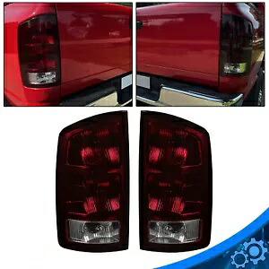 レッドスモーク 2002-2006 ダッジラム 1500 03-06 2500 3500 テールライトランプ LH + RH Red Smoked For 2002-2006 Dodge Ram 1500 03-06 2500 3500 Tail Lights Lamps LH+RH 【並行輸入品】 38,610円