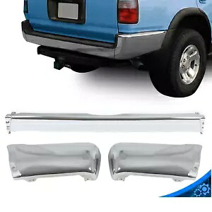 トヨタ 4 ランナー 1996-2002 クロームリアステップバンパーカバー/バンパーエンドキャップ For Toyota 4Runner 1996-2002 Chrome Rear Step Bumper Cover/ Bumper End Caps 【並行輸入品】