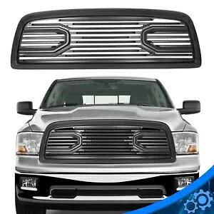 アッパーグリル + シェル 2009 2010 2011 2012 ダッジラム 1500 フロントバンパービッグホーン Upper Grille+Shell For 2009 2010 2011 2012 Dodge Ram 1500 Front Bumper Big Horn 【並行輸入品】
