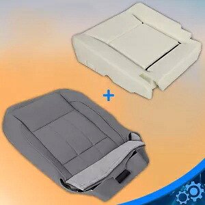 ダッジ ラム 1500 2006 2007 2008 2009 運転席ボトムシートカバー & フォームクッションに適合。 Fits Dodge Ram 1500 2006 2007 2008 2009 Driver Bottom Seat Cover & Foam Cushion 【並行輸入品】