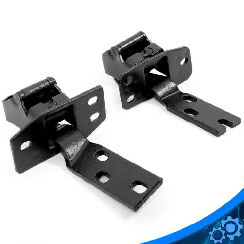 左側運転席側ドアヒンジ 1947-1954 シボレーピックアップトラック上部 & 下部用 Left Driver Side Door Hinges For 1947-1954 Chevy Pickup Truck Upper & Lower 【並行輸入品】