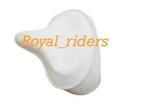 ハーレー WLA WLC VL UL EL WL ナックルヘッド ソロシート フラットヘッド用 ホワイト For Harley Wla Wlc Vl Ul El Wl Knucklehead Solo Seat Flathead in White 【並行輸入品】