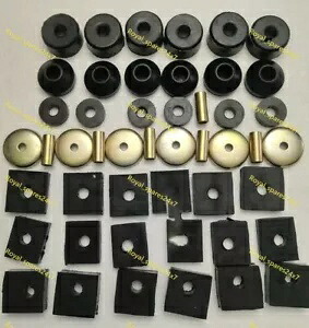 スズキシャーシボディマウントキット Sj413 Sj410 Lj80 サムライジムニーシエラドローバー用 For Suzuki Chassis Body Mount Kit Sj413 Sj410 Lj80 Samurai Jimny Sierra Drover 【並行輸入品】