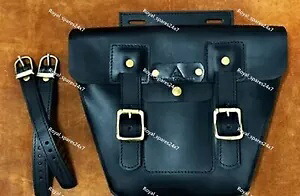 エンフィールドブラックサイドバッグコンチネンタル GT 650 に適合 Fit For Enfield Black Side Bag Continental GT 650 【並行輸入品】