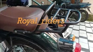エンフィールドニュークラシックリボーン350ブラック荷物ラックキャリアに適合 Fit For Enfield New Classic Reborn 350 Black Luggage Rack Carrier 【並行輸入品】