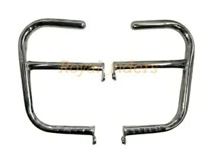 エンフィールドコンチネンタル GT 650 インターセプターエンジンガードクラッシュバークロームに適合 Fit For Enfield Continental GT 650 Interceptor Engine Guard Crash Bar Chrome 【並行輸入品】