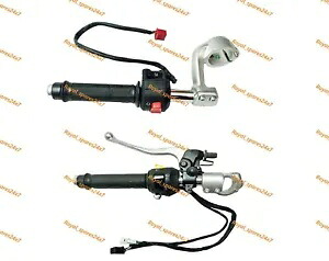 エンフィールド GT コンチネンタル 650 Lh & Rh 完全なハンドルバーアセンブリに適合 Fit For Enfield Gt Continental 650 Lh & Rh Complete Handlebar Assembly 【並行輸入品】