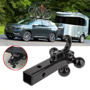 GMC Terrain Canyon Equinox 2インチ トレーラーヒッチ牽引レシーバー トライボールフックマウント用 For GMC Terrain Canyon Equinox 2\