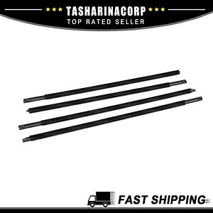 4 個のウィンドウ ウェザーストリップ トリム シール ベルト ダッジ ラム 55112376AH に適合 Piece of 4 Window Weatherstrip Trim Seal Belt fit for Dodge for Ram 55112376AH 【並行輸入品】