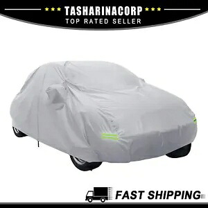 屋外フルカーカバー 1 個 VW New Beetle 1998-2019 シルバートーンに適合 Piece of 1 Outdoor Full Car Cover fit for VW New Beetle 1998-2019 Silver Tone 【並行輸入品】