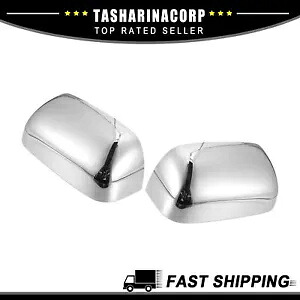 ダッジ用ペアクロームメッキミラーカバーキャップ Ram 3500 1500 2500 2002-2008 Pair Chrome Plated Mirror Cover Caps for Dodge for Ram 3500 1500 2500 2002-2008 【並行輸入品】