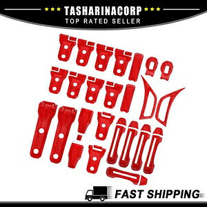 26 フルセット外装装飾トリムキット ジープラングラー JL JLU に適合 Piece of 26 Full Set Exterior Decoration Trim Kit fit for Jeep Wrangler JL JLU 【並行輸入品】