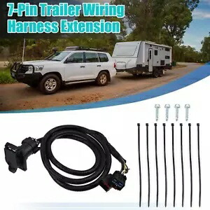 車両サイドトラック荷台 7 ピントレーラー配線ハーネス延長ダッジラム用 Vehicle Side Truck Bed 7 Pin Trailer Wiring Harness Extension for Dodge for Ram 【並行輸入品】
