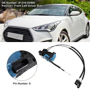 ヒュンダイ ベロスター用フロント左運転席側パワードアロックアクチュエーターモーター Front Left Driver Side Power Door Lock Actuator Motor for Hyundai Veloster 【並行輸入品】