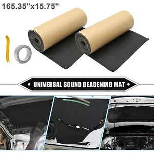 2 個の消音マット 157mil 4mm 36sqft 断熱パッドユニバーサル車用 2pcs Sound Deadening Mat 157mil 4mm 36sqft Heat Insulation Pad Universal for Car 【並行輸入品】