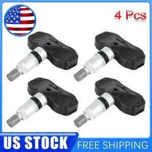 4 個車のタイヤ空気圧 TPMS センサー 25774006 シボレー トレイルブレイザー 2006-2009 4Pcs Car Tire Pressure TPMS Sensor 25774006 for Chevrolet Trailblazer 2006-2009 【並行輸入品】