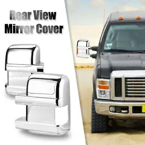 クローム ABS サイドドアフルミラーカバー フォード F250 F350 F450 スーパーデューティ 08-16用 Chrome ABS Side Door Full Mirror Covers for Ford F250 F350 F450 Super Duty 08-16 【並行輸入品】 39,325円