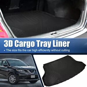 車のトランクマット TPE リアカーゴライナー 日産ローグ 14-20 トレイフロアマットカーペット用 Car Trunk Mat TPE Rear Cargo Liner for Nissan Rogue 14-20 Tray Floor Mat Carpet 【並行輸入品】