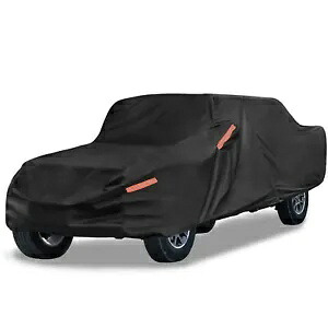 トラック車カバー ジープ グラディエーター JT 2020 2021 2022 雨防水 ブラック Truck Car Cover for Jeep Gladiator JT 2020 2021 2022 Rain Waterproof Black 【並行輸入品】