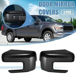3D ブラックミラーカバーオーバーレイ フォード F150 F-150 2021-2022 ターンシグナル付き 3D Black Mirror Covers Overlay For Ford F150 F-150 2021-2022 with Turn Signal 【並行輸入品】