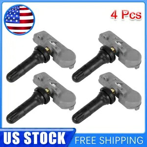 4 個タイヤ空気圧監視システムセンサー 529332V000 ヒュンダイ ヴェロスター用 4Pcs Tire Pressure Monitoring System Sensor 529332V000 for Hyundai Veloster 【並行輸入品】