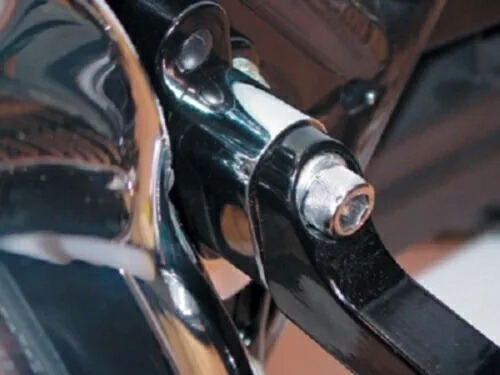 ハーレー FLT ツーリング FLHT エレクトラグライド用クローム パッセンジャー フロアボード エクステンション Chrome Passenger Floorboard Extension for Harley FLT Touring FLHT Electra Glide 【並行輸入品】